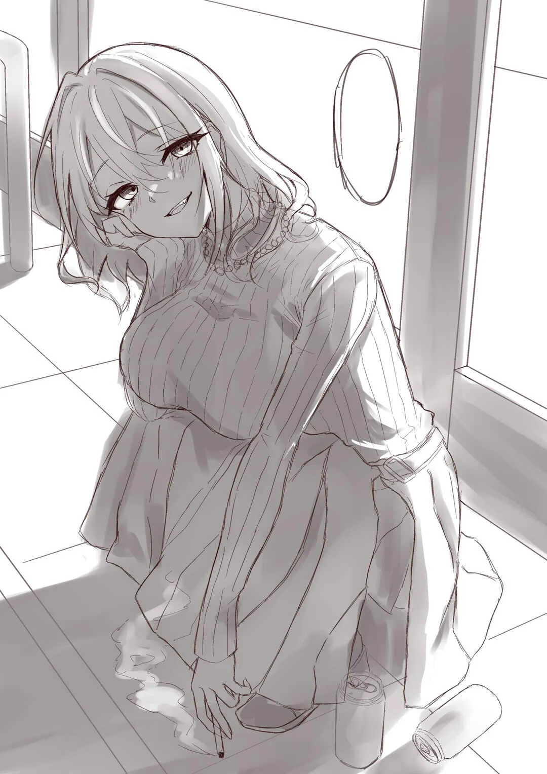 Downer Onee-san I Often Meet at the Convenience Store Capítulo 1.5 - Page 3