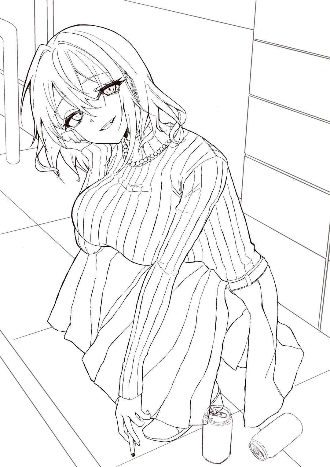 Downer Onee-san I Often Meet at the Convenience Store Capítulo 1.5 - Page 4