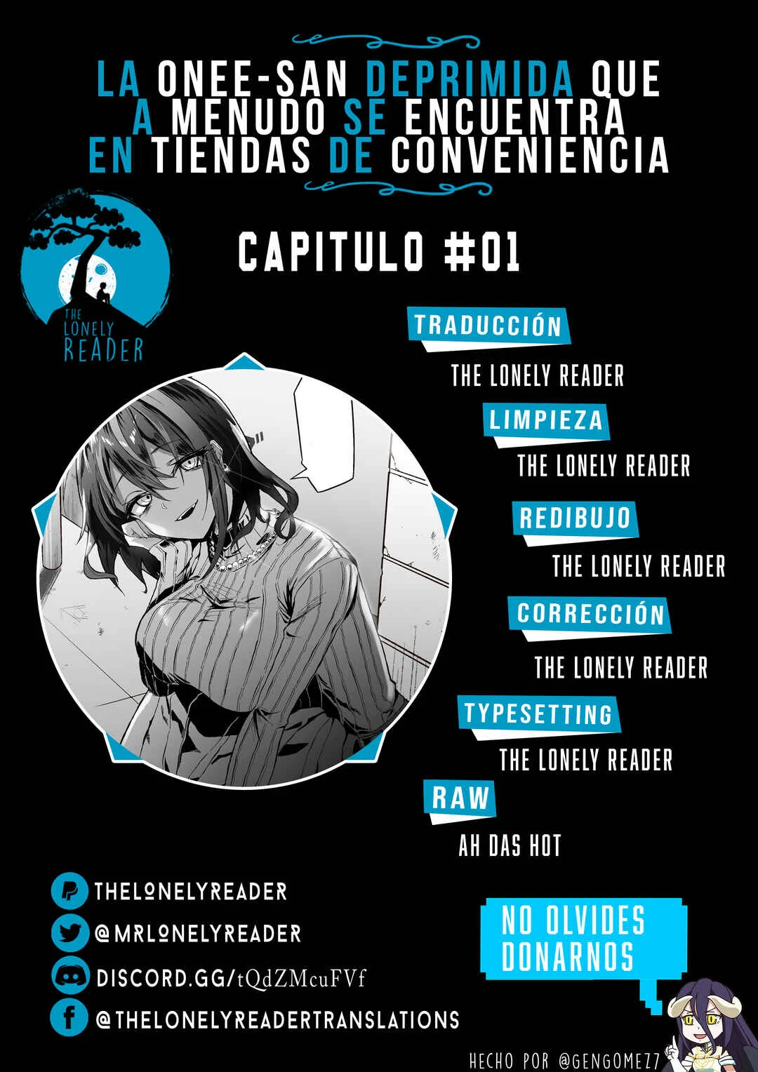 Downer Onee-san I Often Meet at the Convenience Store Capítulo 1 - Page 1