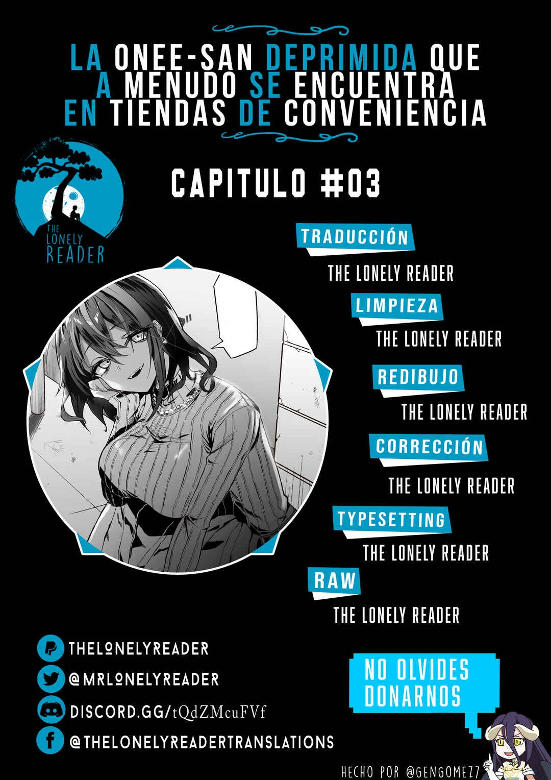 Downer Onee-san I Often Meet at the Convenience Store Capítulo 3 - Page 1
