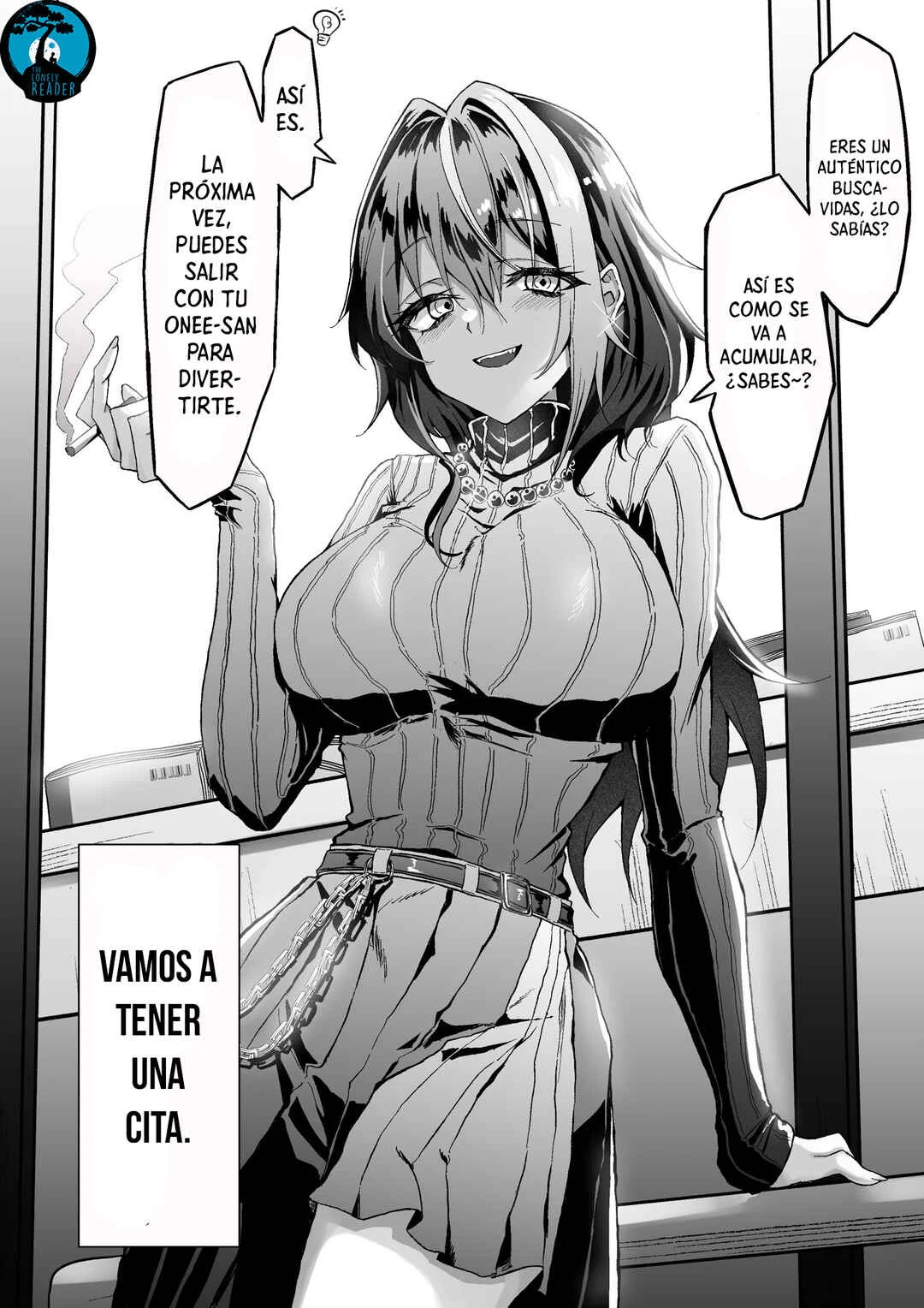 Downer Onee-san I Often Meet at the Convenience Store Capítulo 3 - Page 2
