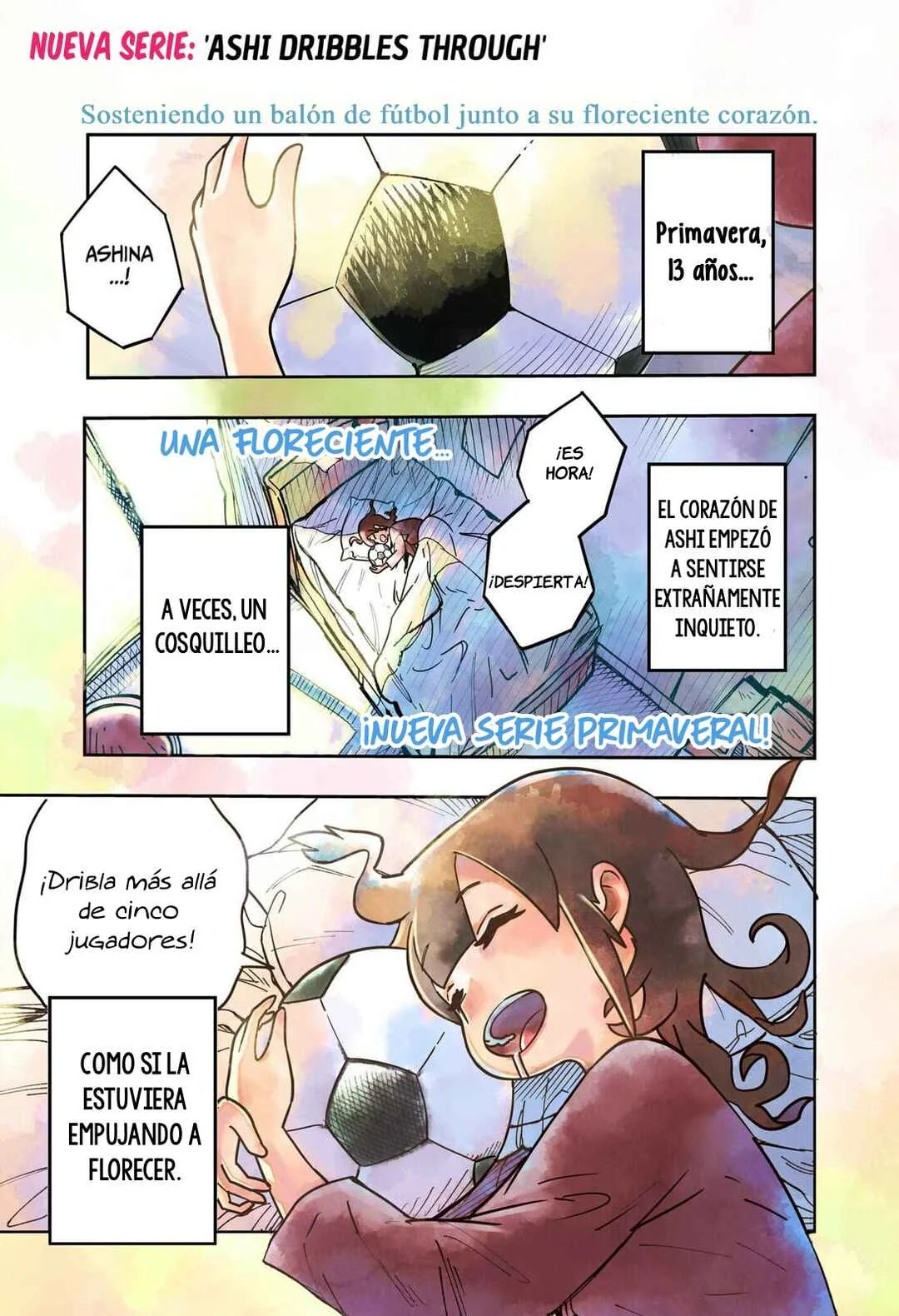 Dribbling Nukko Ashi-chan Capítulo 1 - Page 1