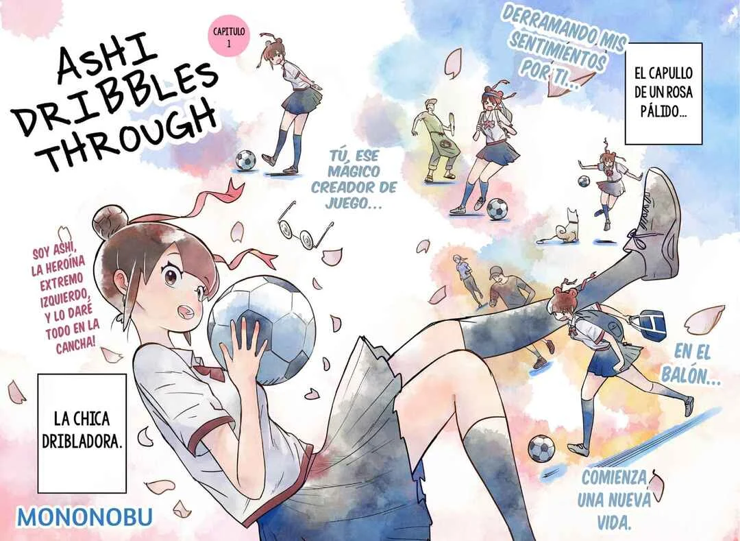 Dribbling Nukko Ashi-chan Capítulo 1 - Page 2
