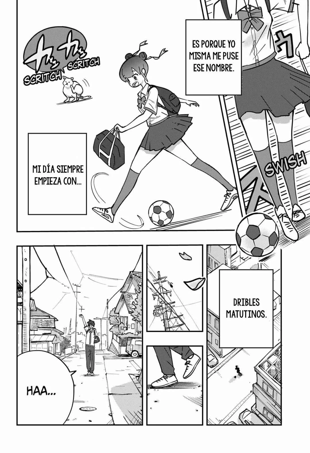 Dribbling Nukko Ashi-chan Capítulo 1 - Page 5