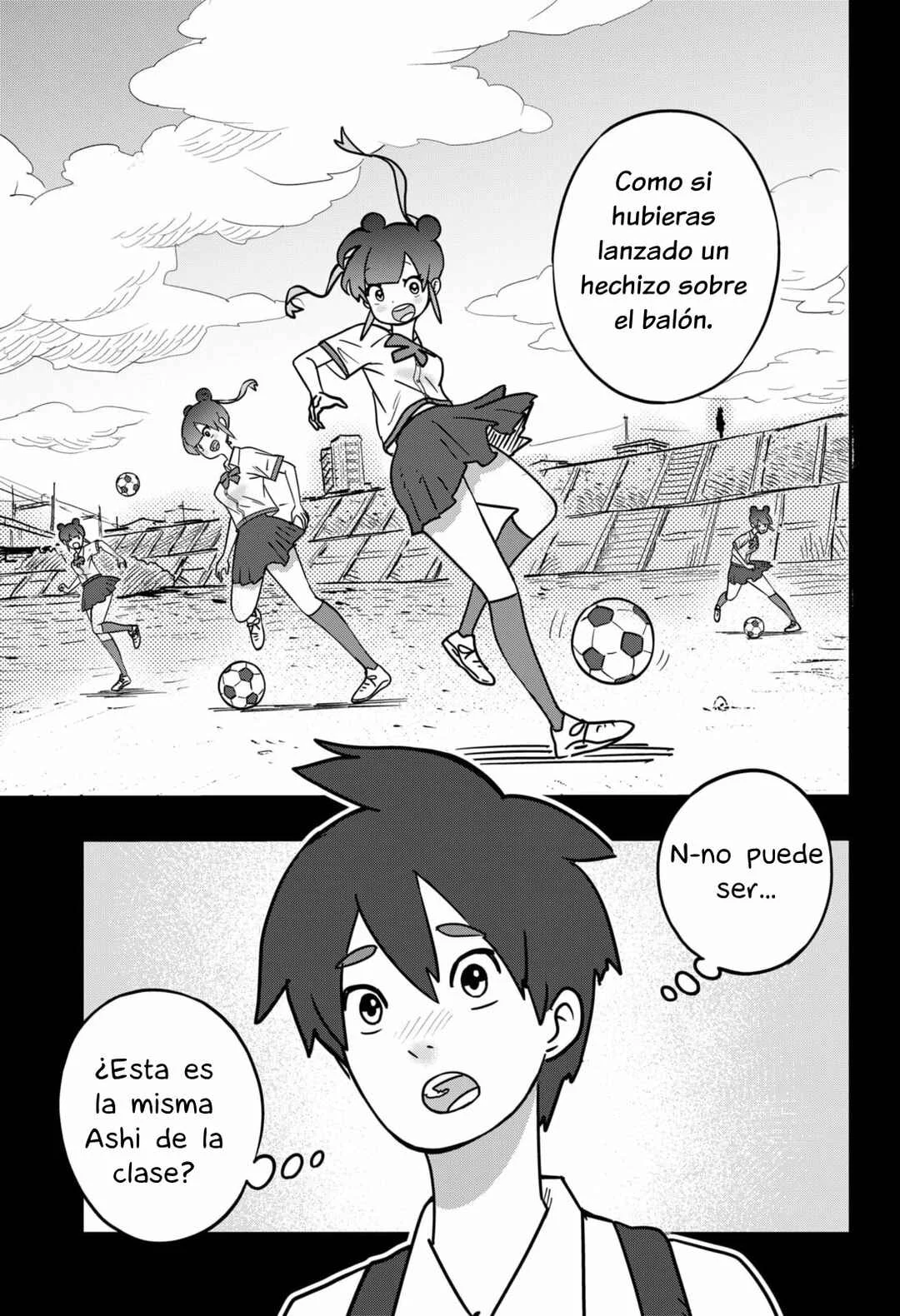 Dribbling Nukko Ashi-chan Capítulo 1 - Page 16