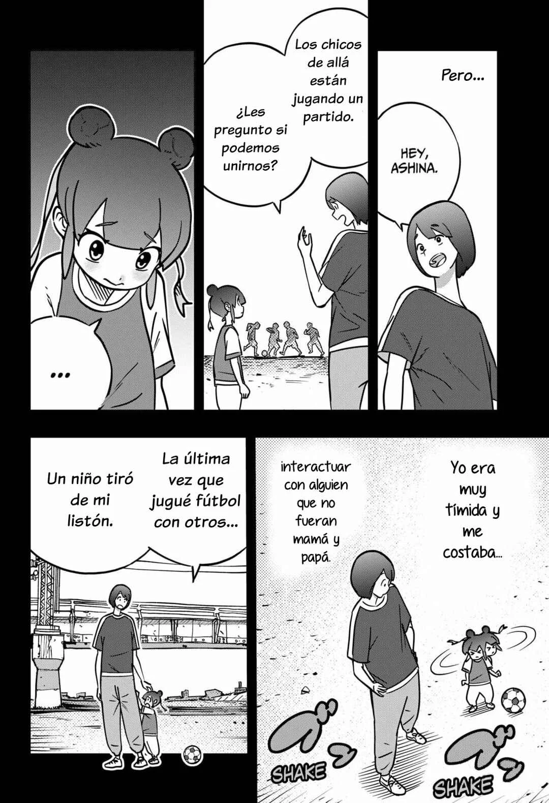 Dribbling Nukko Ashi-chan Capítulo 1 - Page 23