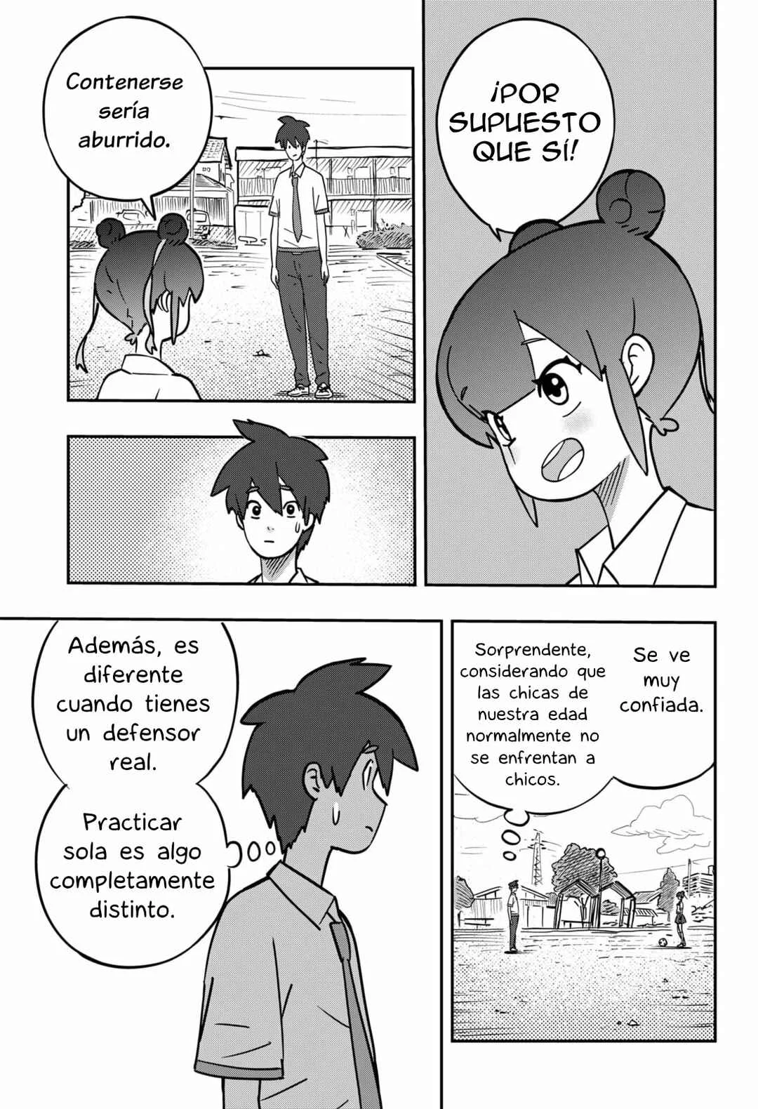 Dribbling Nukko Ashi-chan Capítulo 1 - Page 36