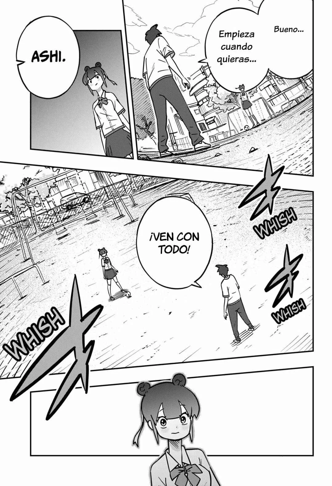 Dribbling Nukko Ashi-chan Capítulo 1 - Page 38