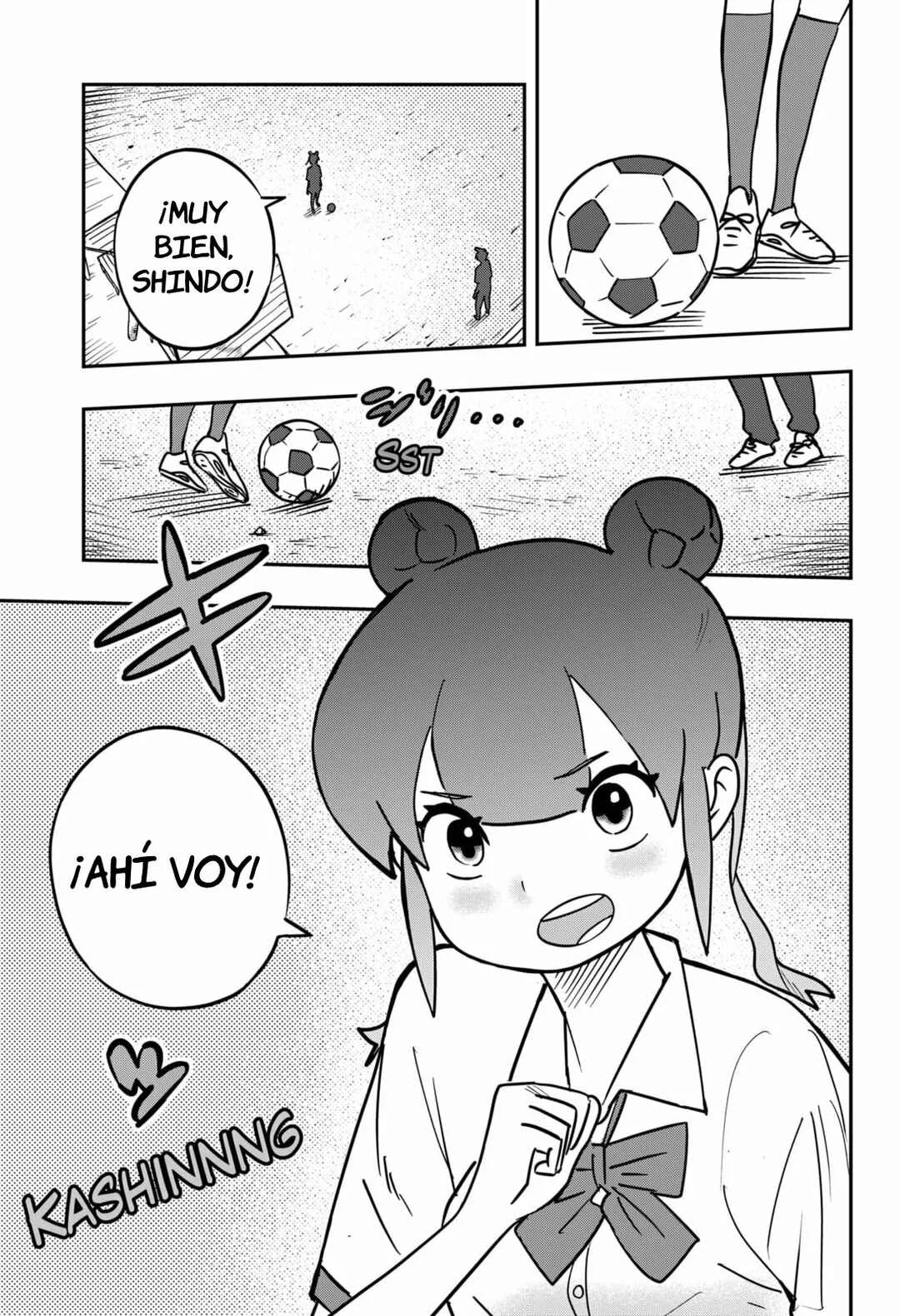 Dribbling Nukko Ashi-chan Capítulo 1 - Page 40