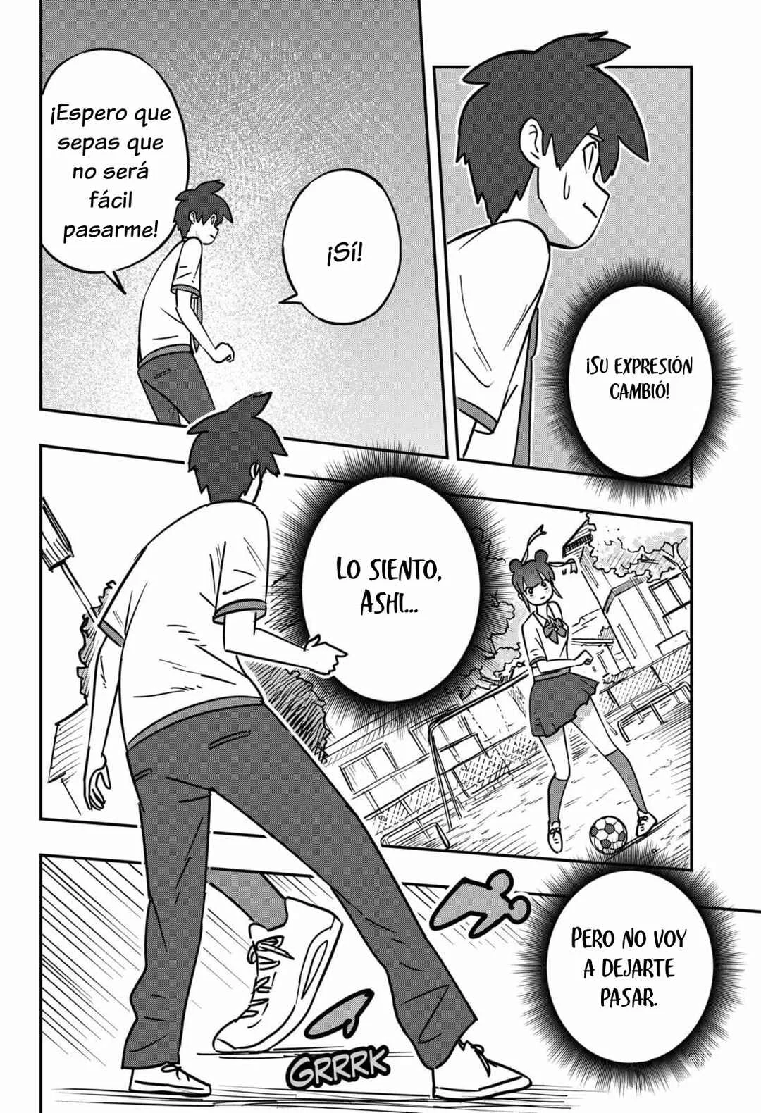 Dribbling Nukko Ashi-chan Capítulo 1 - Page 41