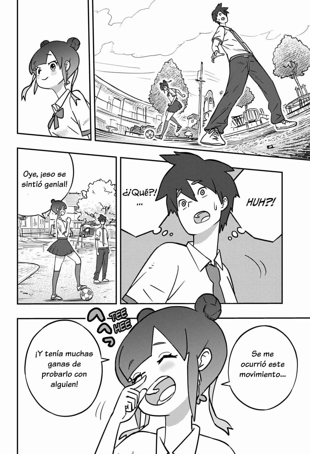 Dribbling Nukko Ashi-chan Capítulo 1 - Page 45