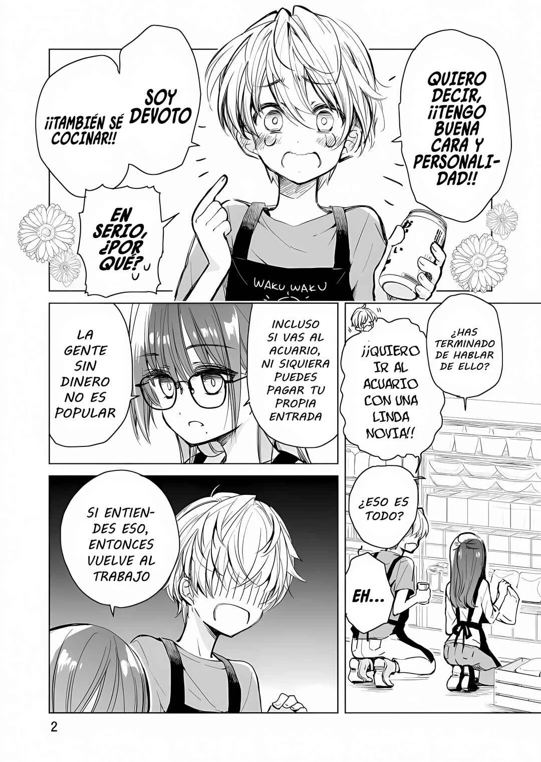 Drugstore Ten'in Sacchan no Nichijou Capítulo 1 - Page 2