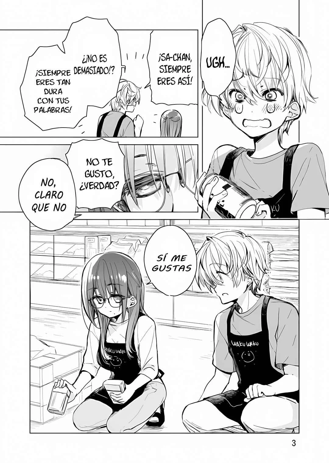 Drugstore Ten'in Sacchan no Nichijou Capítulo 1 - Page 3