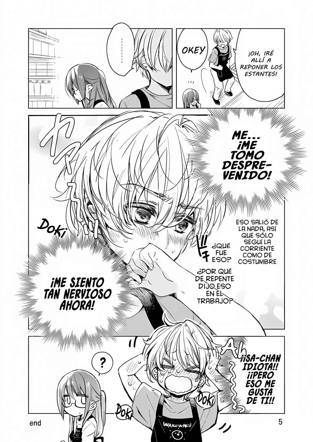 Drugstore Ten'in Sacchan no Nichijou Capítulo 1 - Page 5