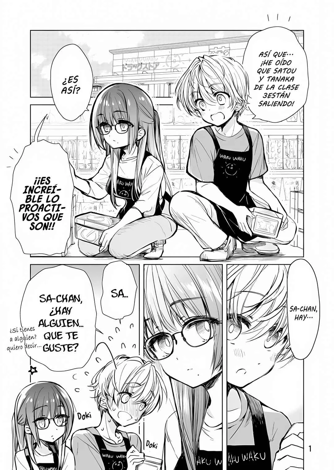 Drugstore Ten'in Sacchan no Nichijou Capítulo 2 - Page 1