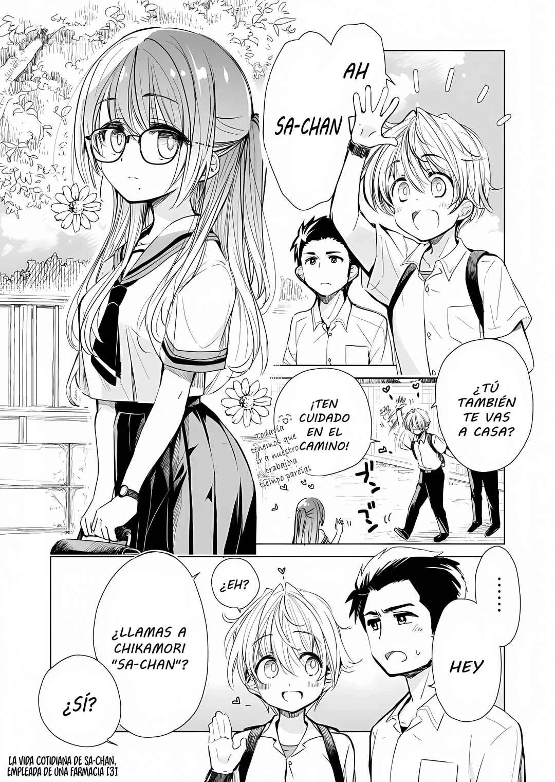 Drugstore Ten'in Sacchan no Nichijou Capítulo 3 - Page 1