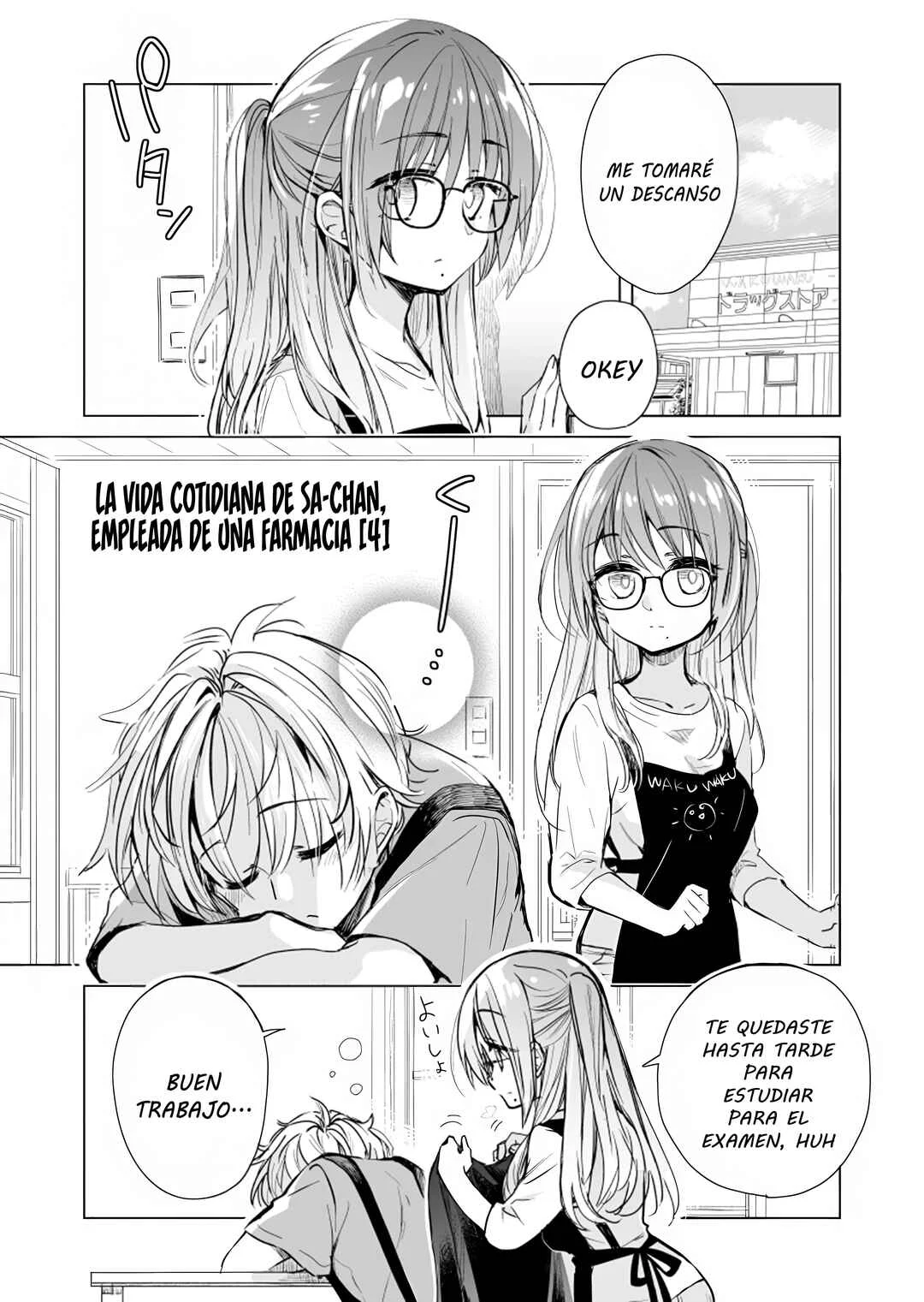 Drugstore Ten'in Sacchan no Nichijou Capítulo 4 - Page 1