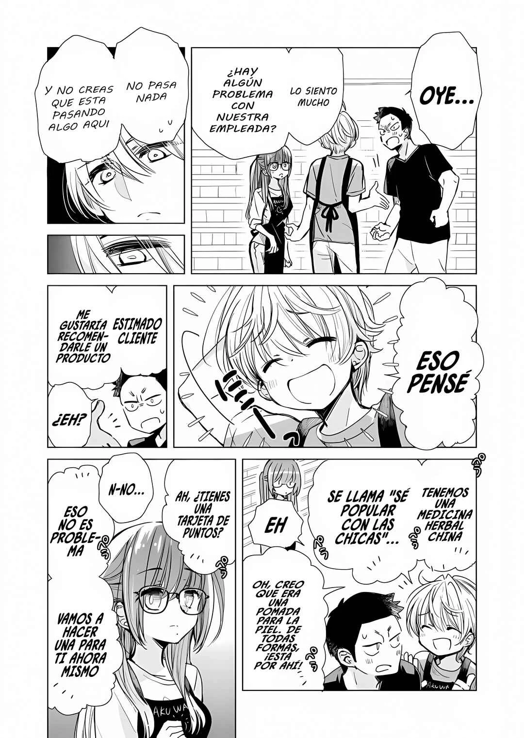 Drugstore Ten'in Sacchan no Nichijou Capítulo 5 - Page 4