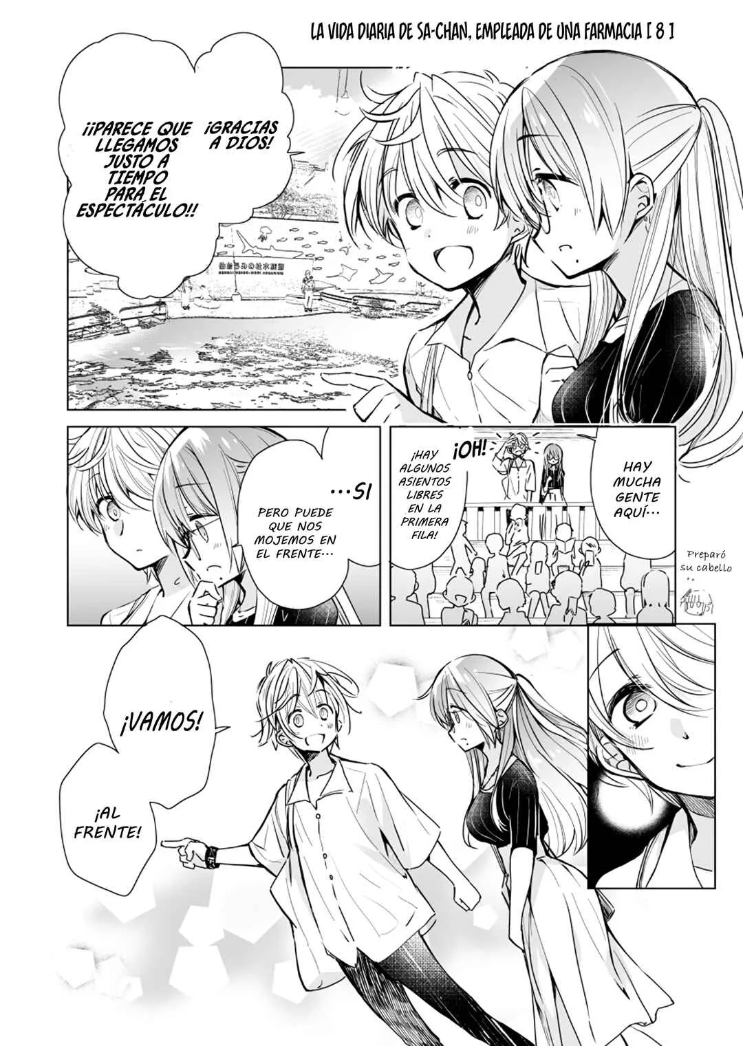 Drugstore Ten'in Sacchan no Nichijou Capítulo 8 - Page 1