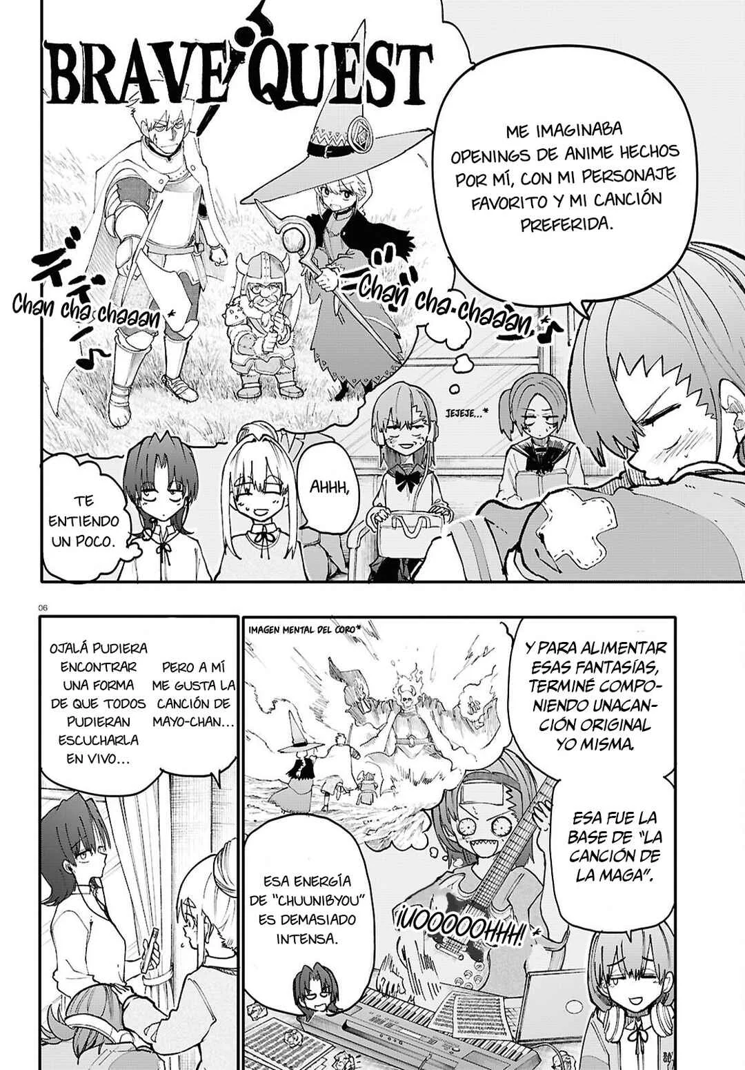 Dungeon Band Capítulo 1: Banda de chicas & mundo alterno - Page 8