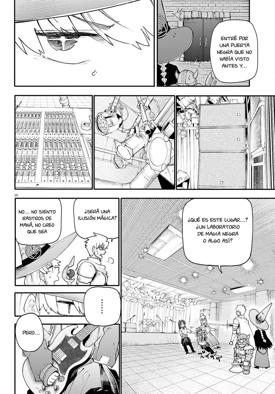 Dungeon Band Capítulo 1: Banda de chicas & mundo alterno - Page 22