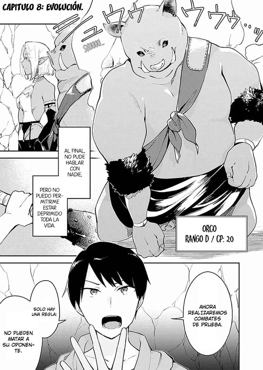 Dungeon Battle Royale Capítulo 8: Evolución - Page 1