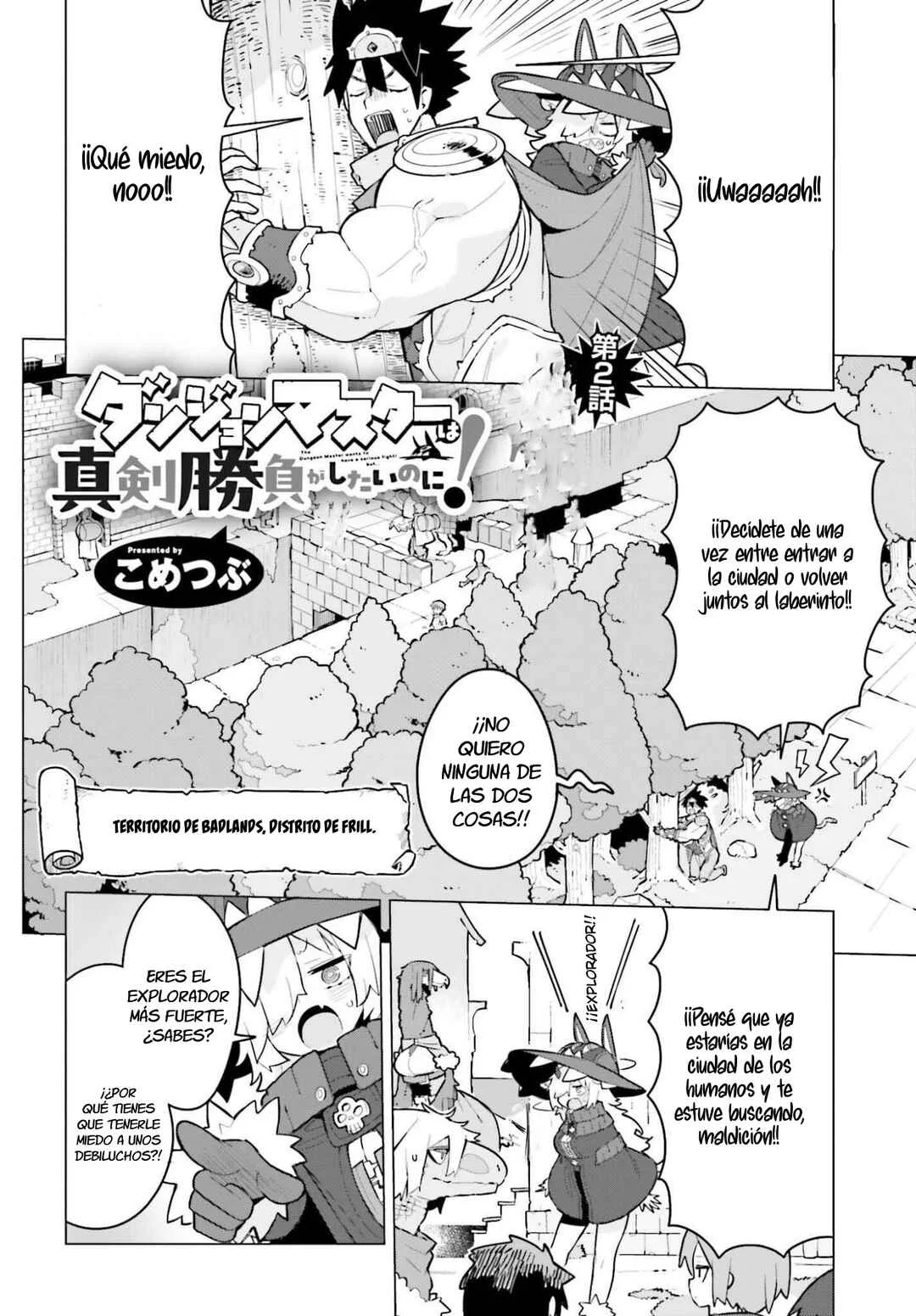 Dungeon Master wa Shinken Shoubu ga Shitai no ni! Capítulo 2 - Page 4