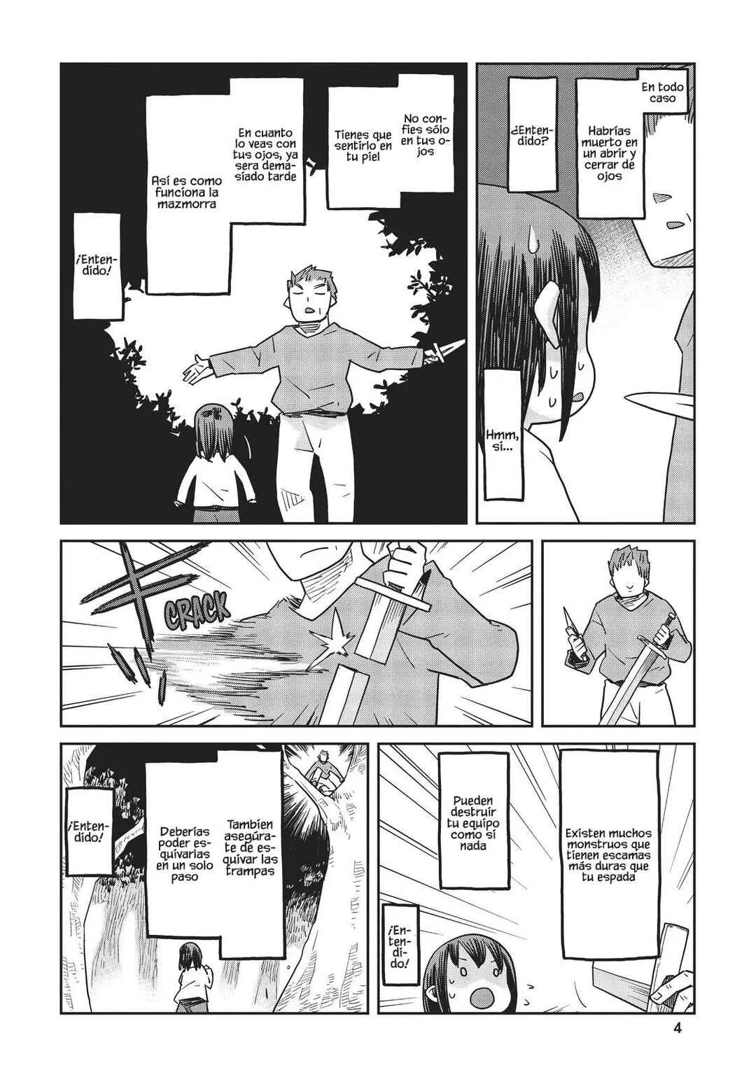 Dungeon no Naka no Hito Capítulo 1 - Page 6