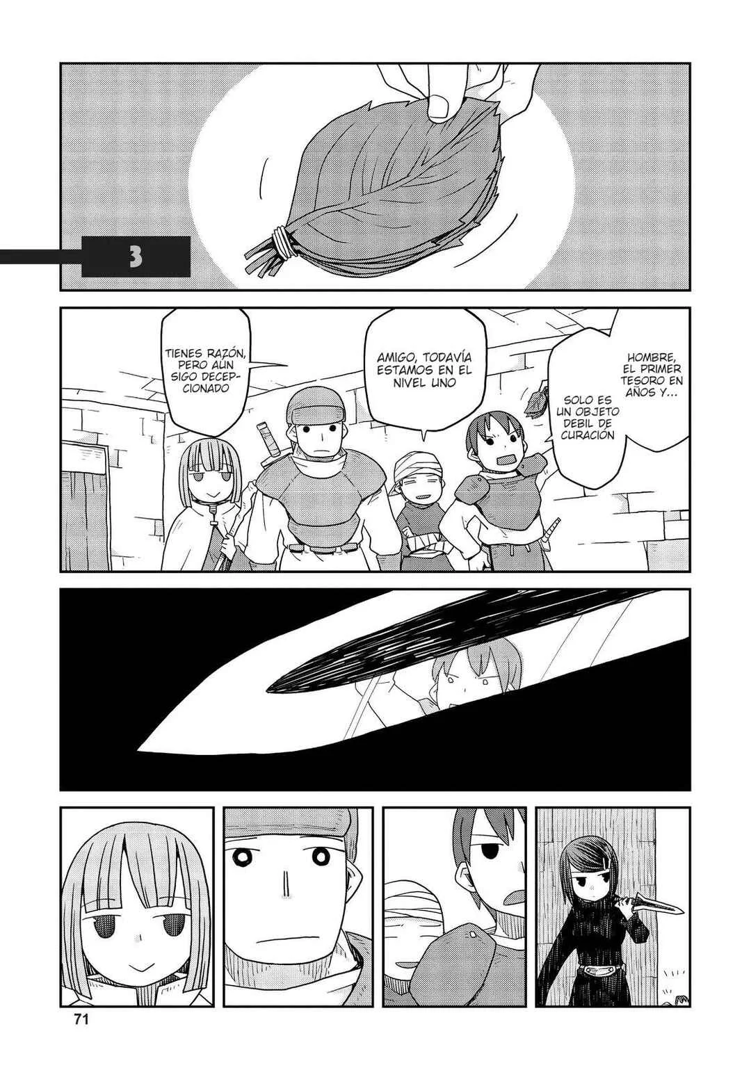 Dungeon no Naka no Hito Capítulo 3 - Page 2