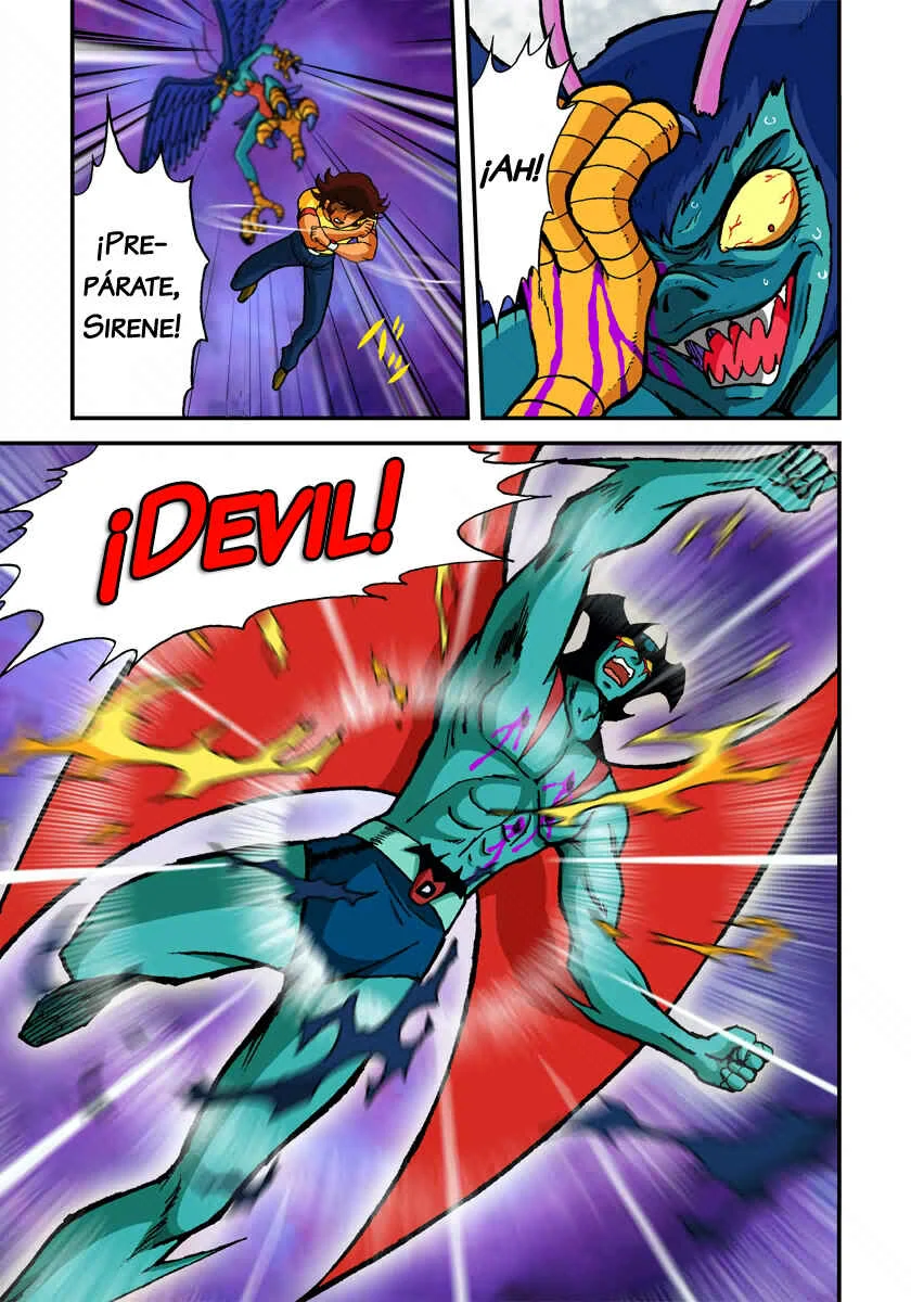 Dynamic Heroes Capítulo 3: Combate mortal: La tribu de los demonios  - Page 3
