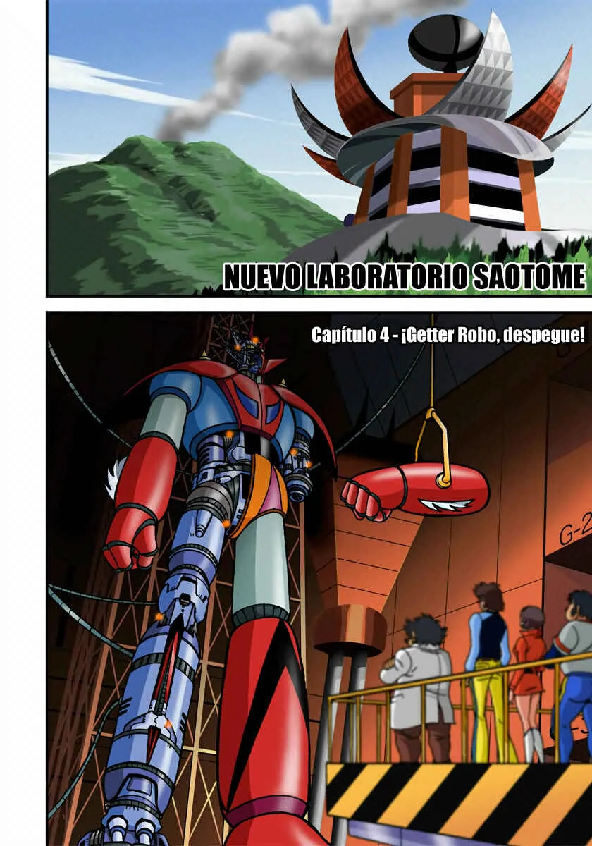 Dynamic Heroes Capítulo 4: ¡Getter Robo, despegue! - Page 1