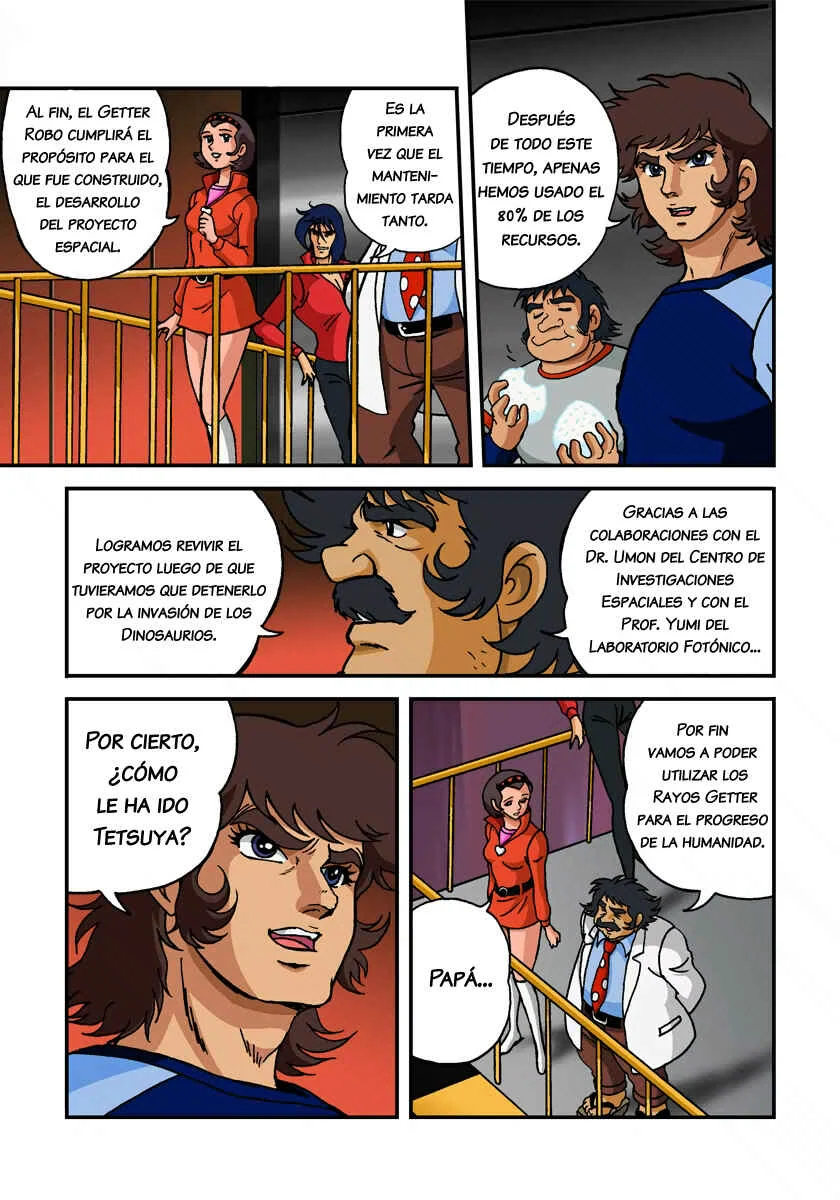 Dynamic Heroes Capítulo 4: ¡Getter Robo, despegue! - Page 2