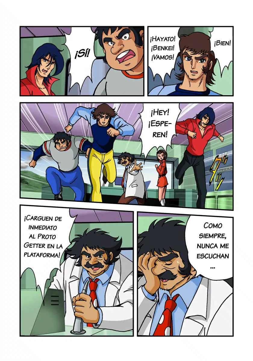 Dynamic Heroes Capítulo 4: ¡Getter Robo, despegue! - Page 7