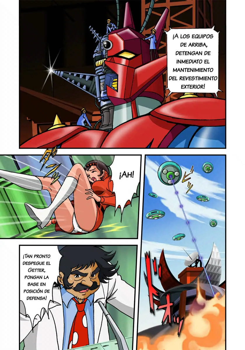 Dynamic Heroes Capítulo 4: ¡Getter Robo, despegue! - Page 8