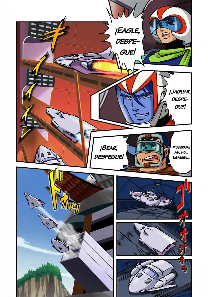 Dynamic Heroes Capítulo 4: ¡Getter Robo, despegue! - Page 9