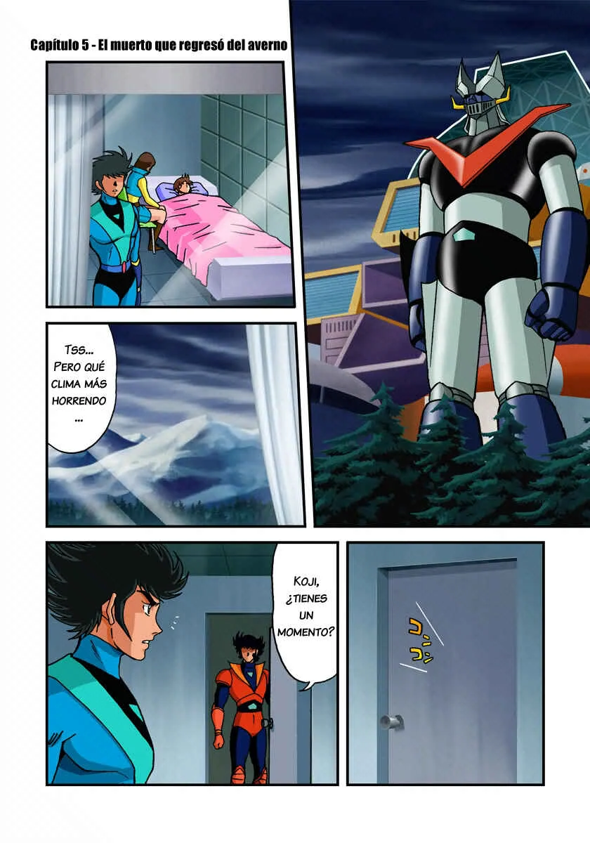 Dynamic Heroes Capítulo 5: El muerto que regresó del averno - Page 1