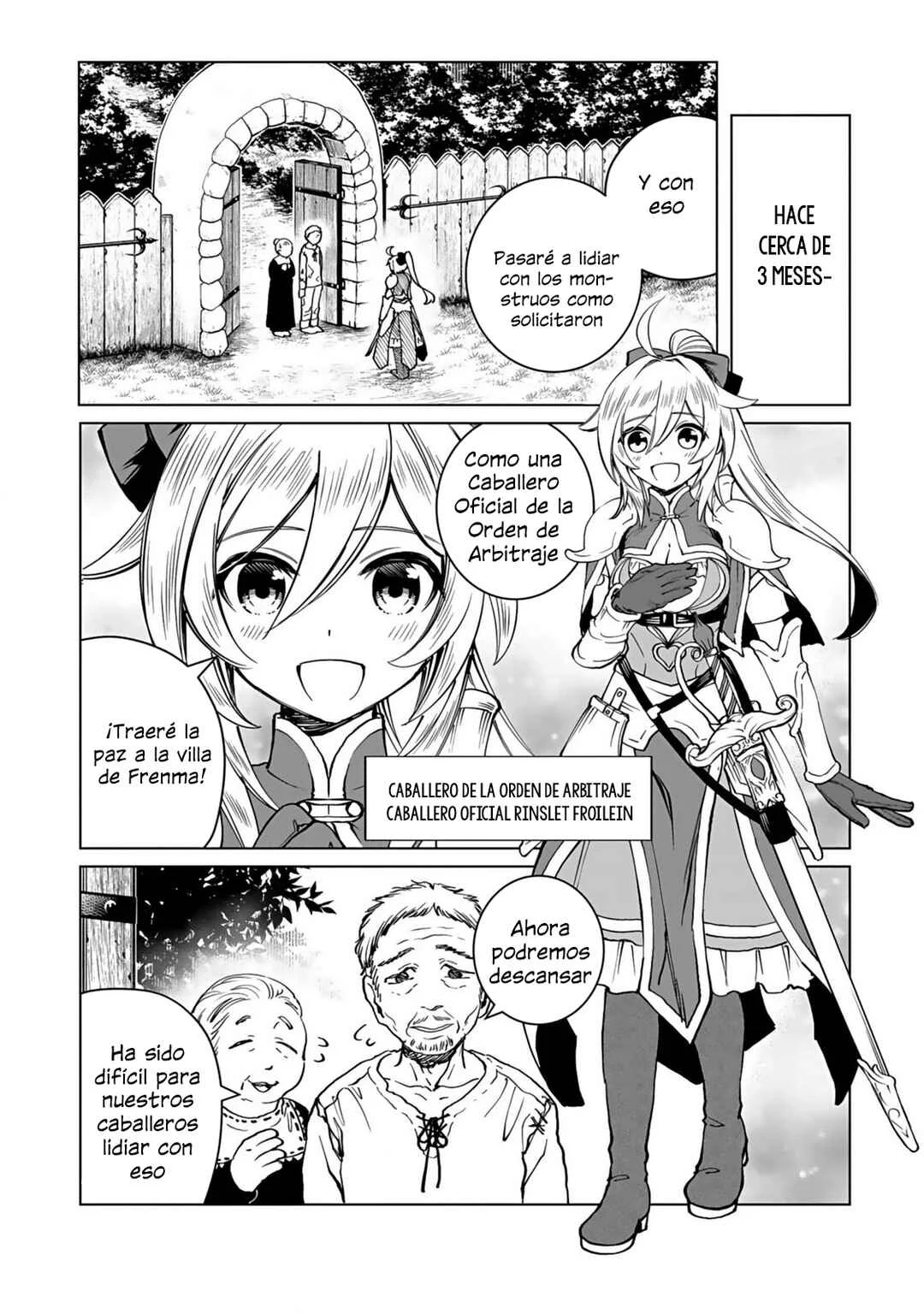 "Eiyuu" ni Akogareta Shoujo wa Kyuuketsuki ni Ochitemo "Eiyuu" wo Mezasu Capítulo 1: El voto y el comienzo - Page 6