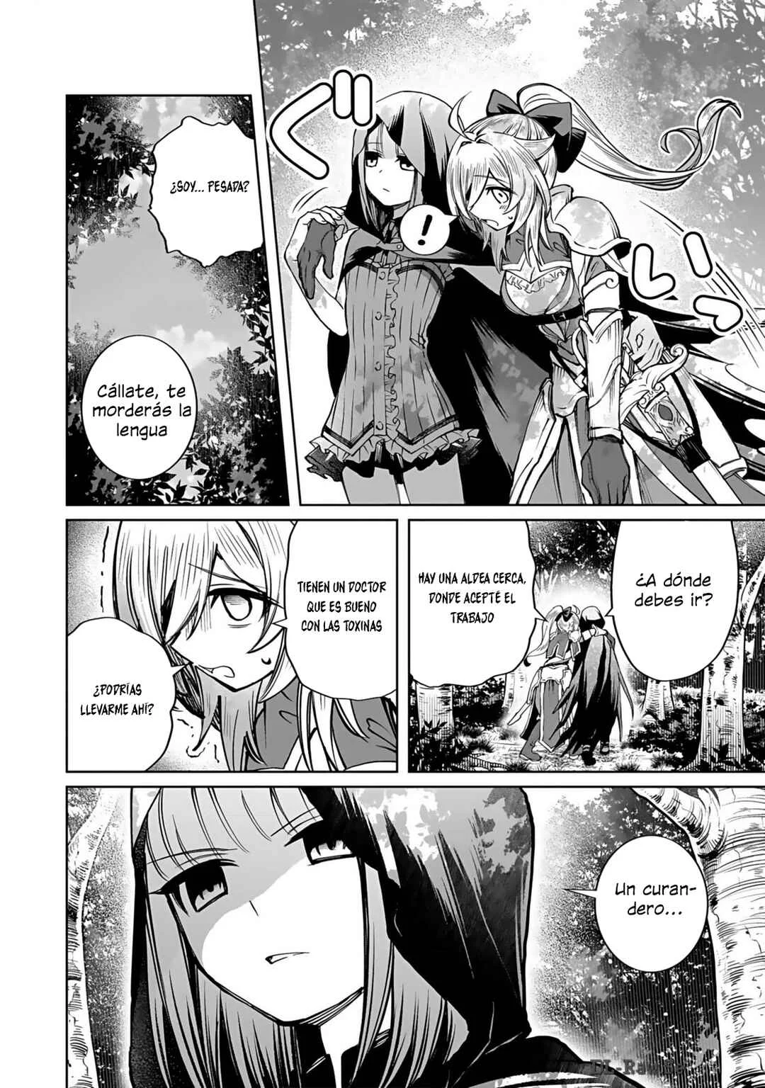 "Eiyuu" ni Akogareta Shoujo wa Kyuuketsuki ni Ochitemo "Eiyuu" wo Mezasu Capítulo 1: El voto y el comienzo - Page 14
