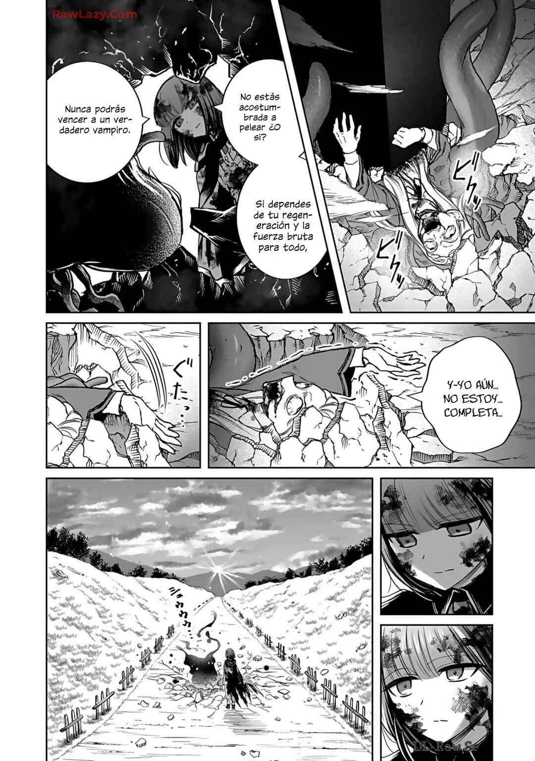 "Eiyuu" ni Akogareta Shoujo wa Kyuuketsuki ni Ochitemo "Eiyuu" wo Mezasu Capítulo 3: El dia que ella cayó - Page 28