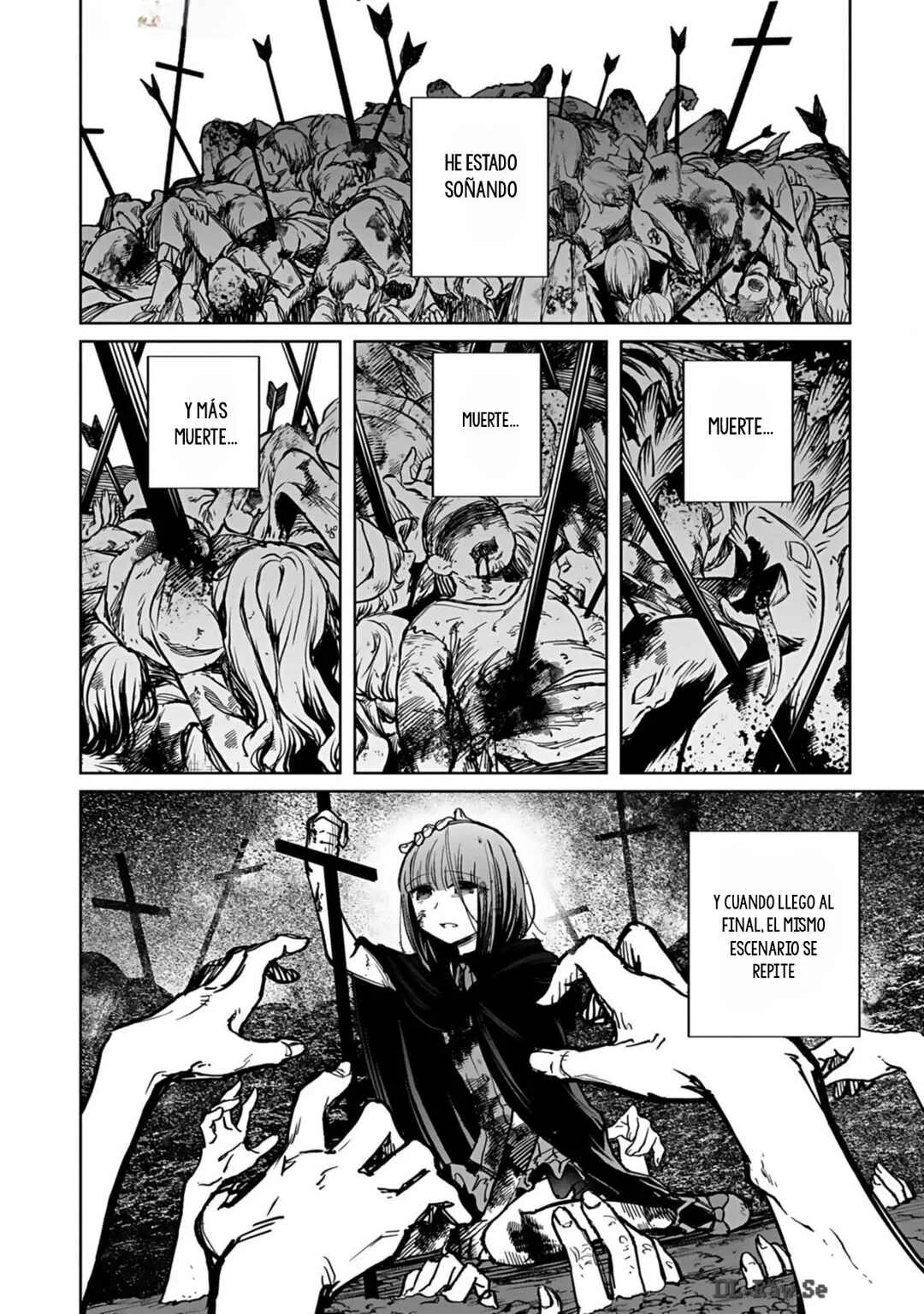 "Eiyuu" ni Akogareta Shoujo wa Kyuuketsuki ni Ochitemo "Eiyuu" wo Mezasu Capítulo 4: Placer y Decisión  - Page 3
