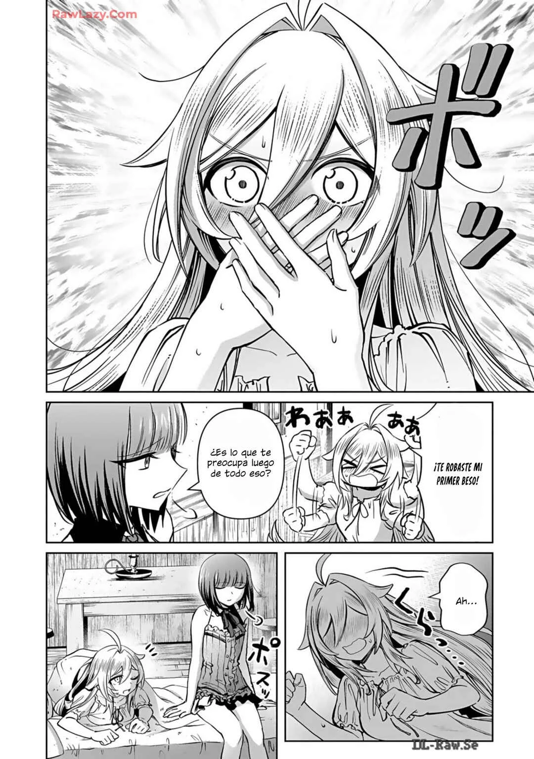 "Eiyuu" ni Akogareta Shoujo wa Kyuuketsuki ni Ochitemo "Eiyuu" wo Mezasu Capítulo 4: Placer y Decisión  - Page 7