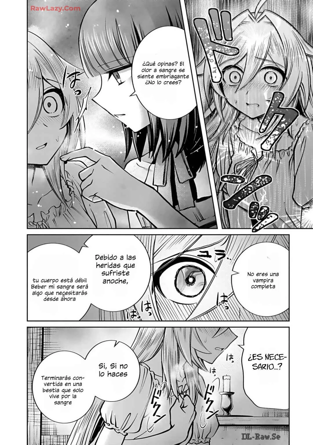 "Eiyuu" ni Akogareta Shoujo wa Kyuuketsuki ni Ochitemo "Eiyuu" wo Mezasu Capítulo 4: Placer y Decisión  - Page 9