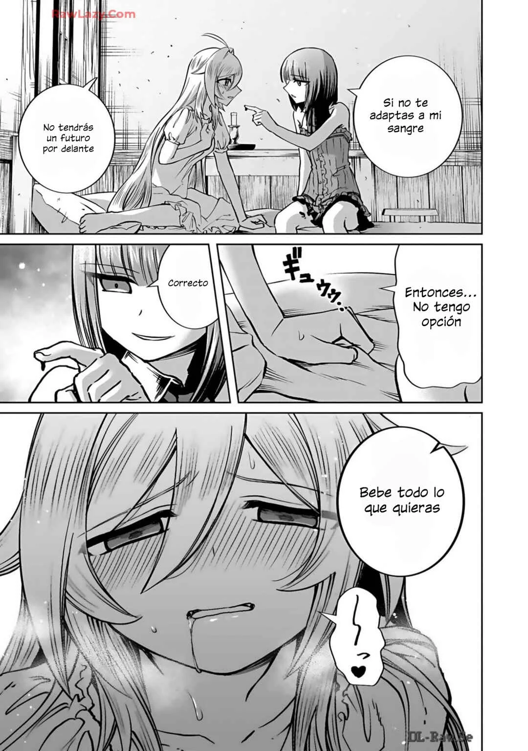 "Eiyuu" ni Akogareta Shoujo wa Kyuuketsuki ni Ochitemo "Eiyuu" wo Mezasu Capítulo 4: Placer y Decisión  - Page 10