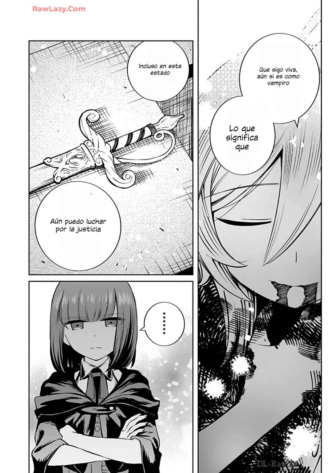 "Eiyuu" ni Akogareta Shoujo wa Kyuuketsuki ni Ochitemo "Eiyuu" wo Mezasu Capítulo 4: Placer y Decisión - Page 27