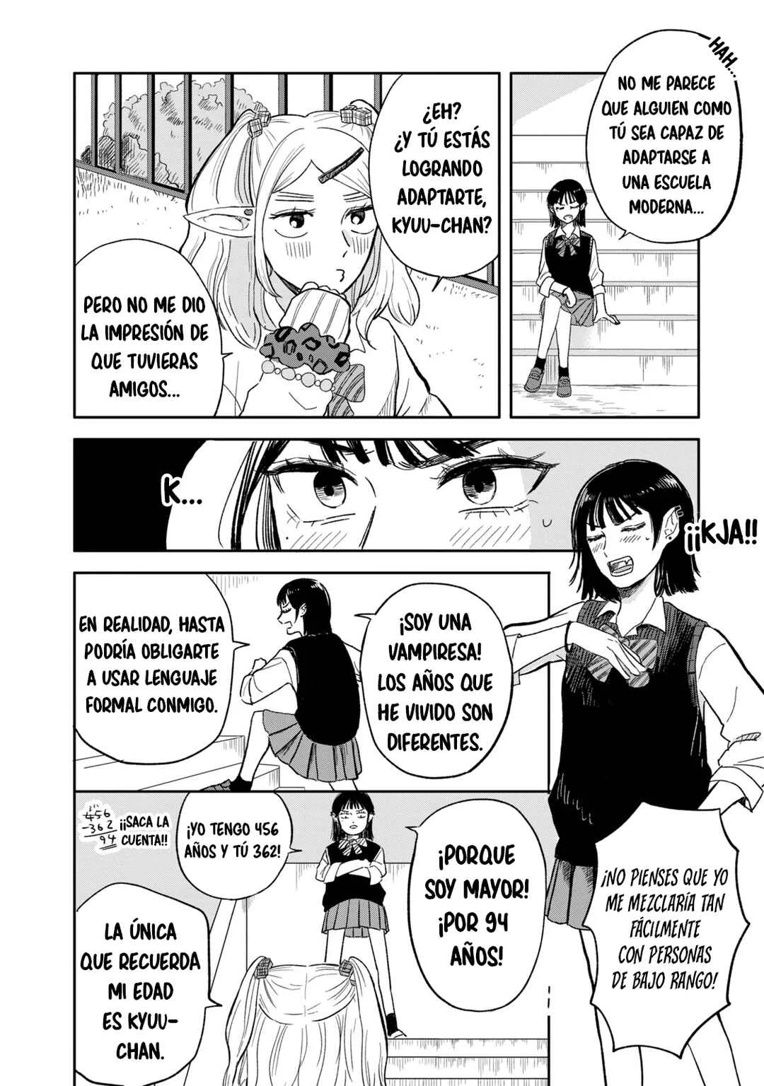 Elf no Mon-chan Kokosei!! Capítulo 1: ¡Invasión! ¡Mon-chan la elfa! - Page 10