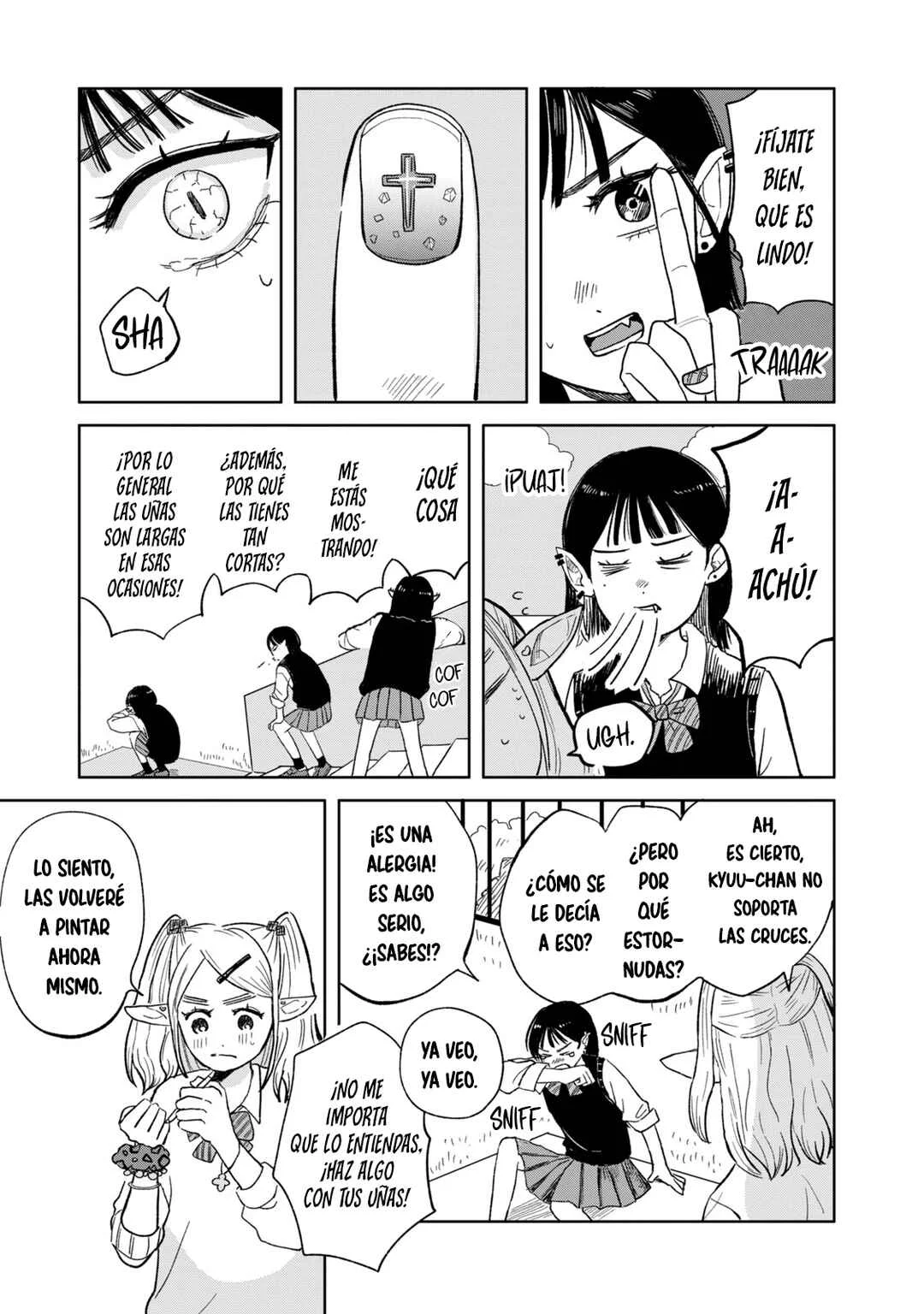 Elf no Mon-chan Kokosei!! Capítulo 1: ¡Invasión! ¡Mon-chan la elfa! - Page 13