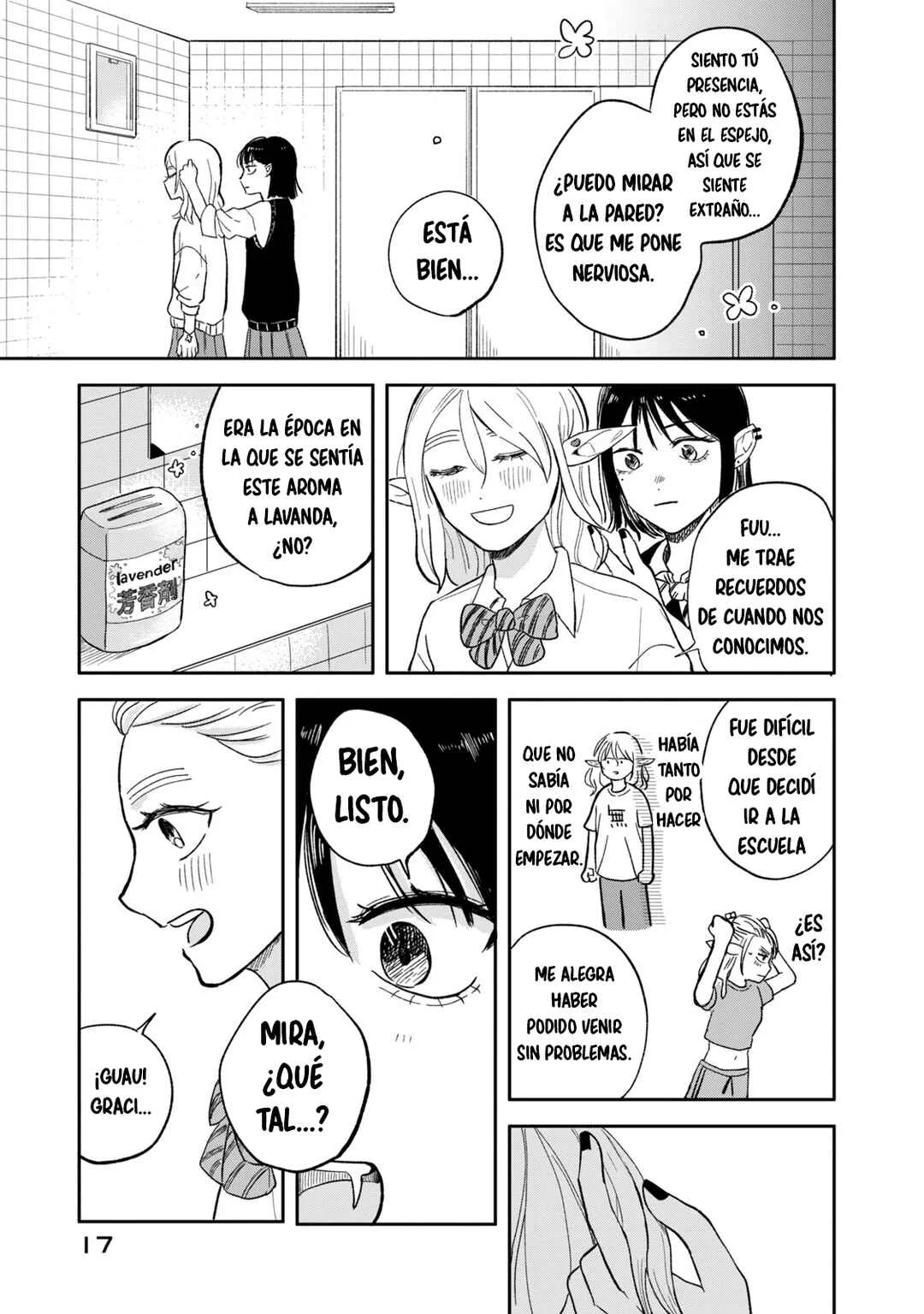 Elf no Mon-chan Kokosei!! Capítulo 1: ¡Invasión! ¡Mon-chan la elfa! - Page 15