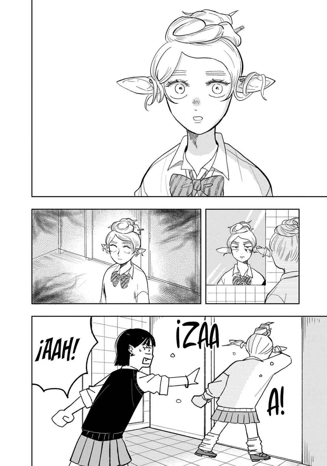 Elf no Mon-chan Kokosei!! Capítulo 1: ¡Invasión! ¡Mon-chan la elfa! - Page 16