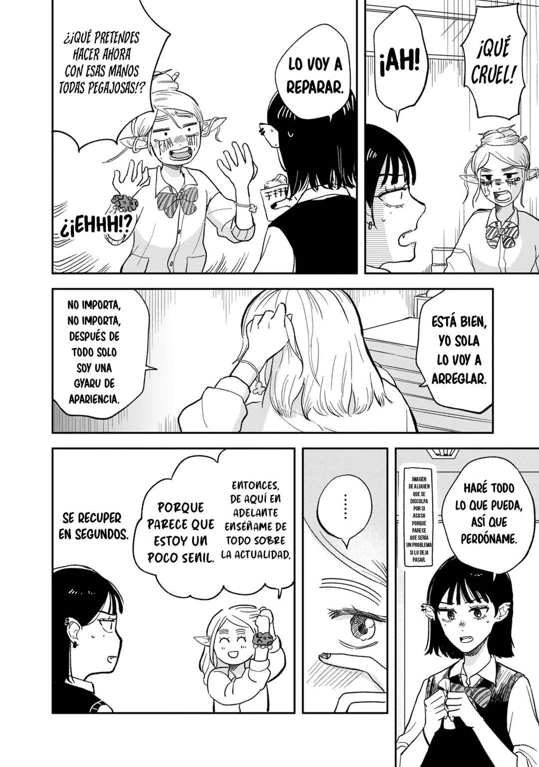 Elf no Mon-chan Kokosei!! Capítulo 1: ¡Invasión! ¡Mon-chan la elfa! - Page 18