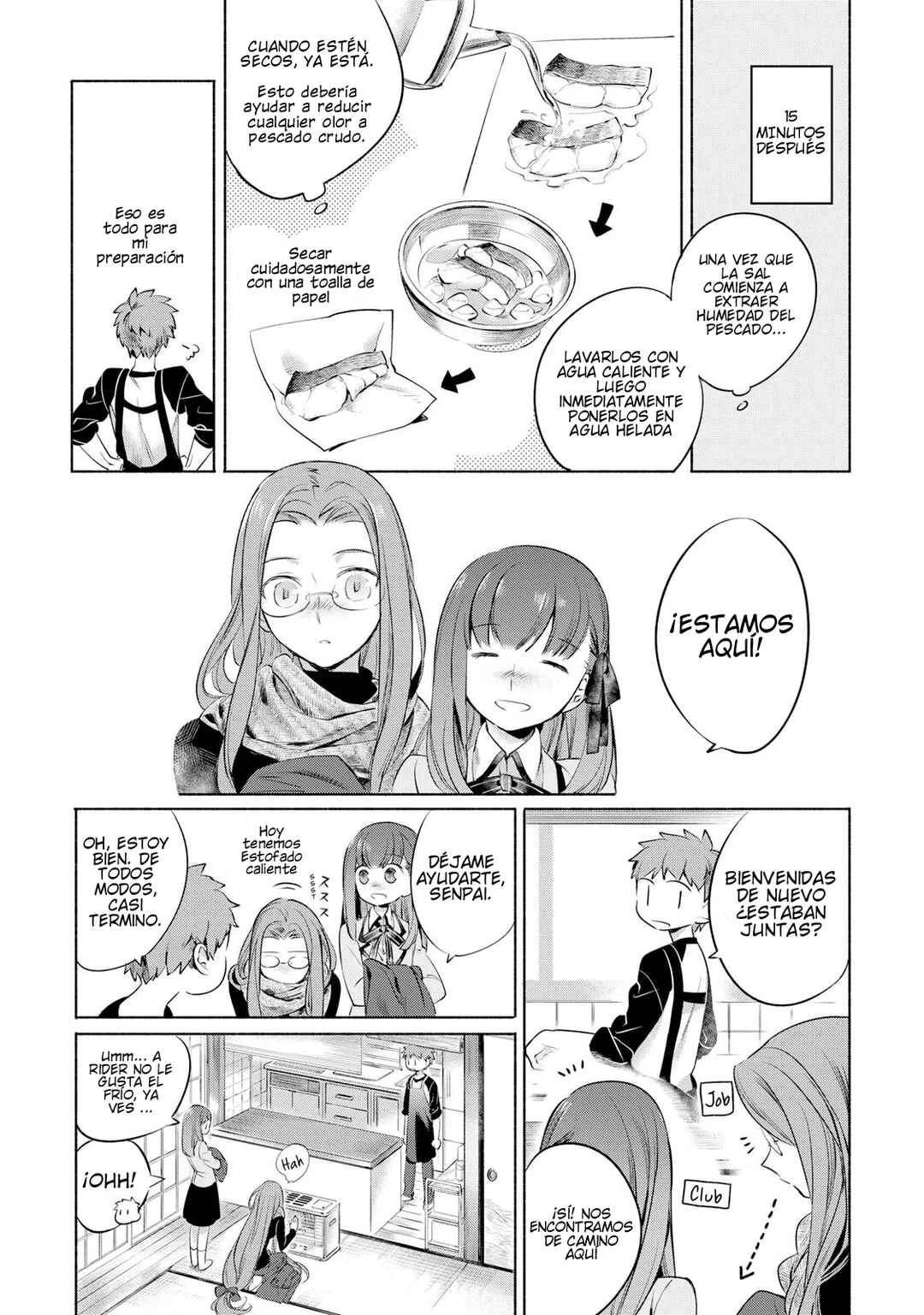 Emiya-san Chi no Kyou no Gohan Capítulo 1: Estofado caliente mixto  - Page 9